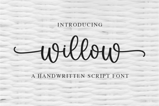 Willow Font